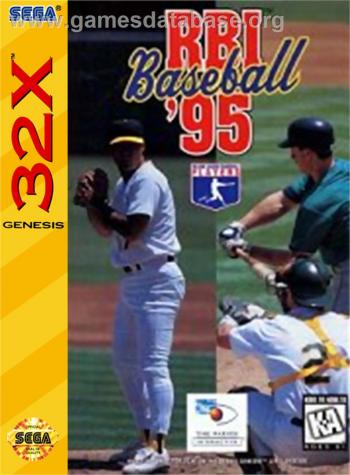 Cover RBI Baseball 95 for Sega 32X